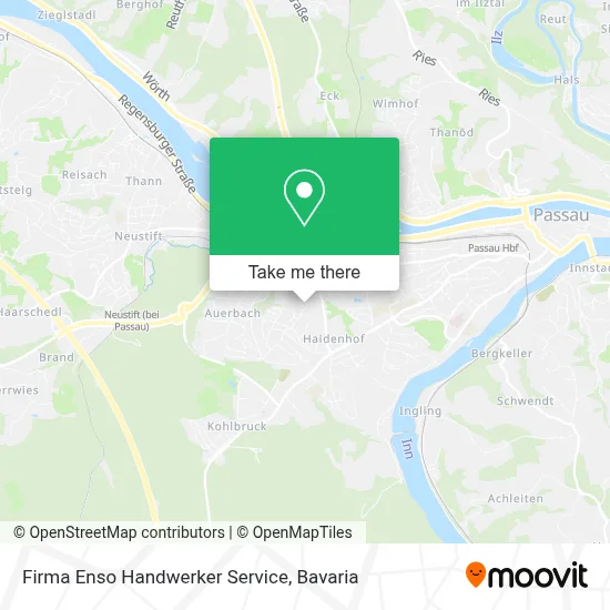 Firma Enso Handwerker Service map