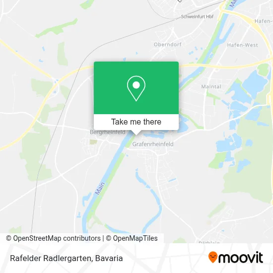 Rafelder Radlergarten map