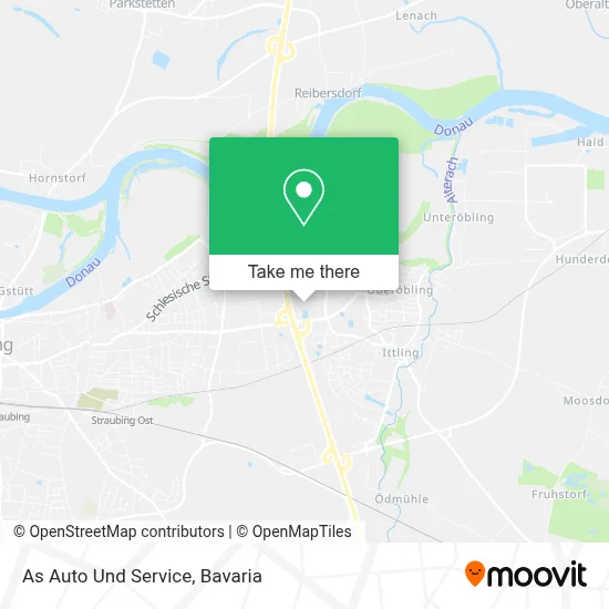 As Auto Und Service map