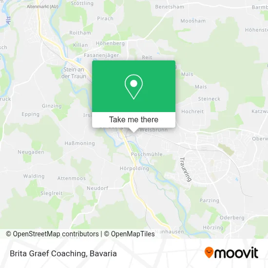 Brita Graef Coaching map