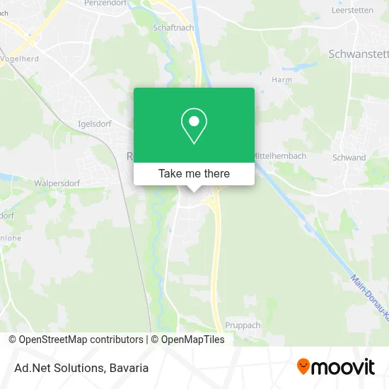 Ad.Net Solutions map