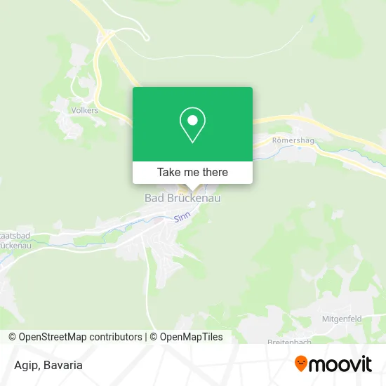 Agip map