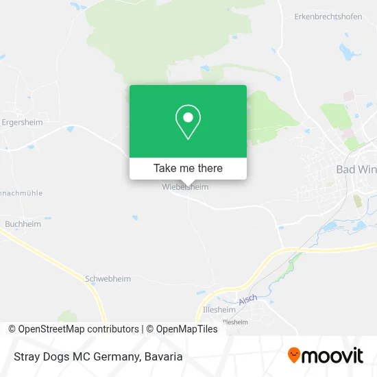 Stray Dogs MC Germany map