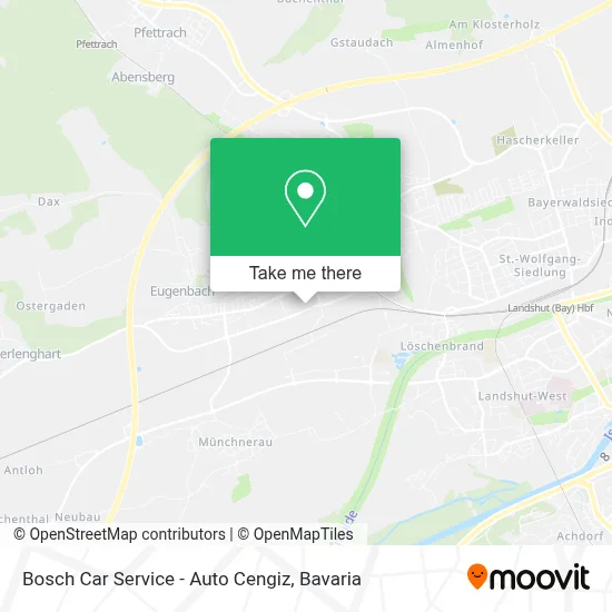 Bosch Car Service - Auto Cengiz map