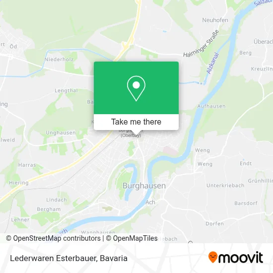 Lederwaren Esterbauer map