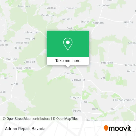 Adrian Repair map