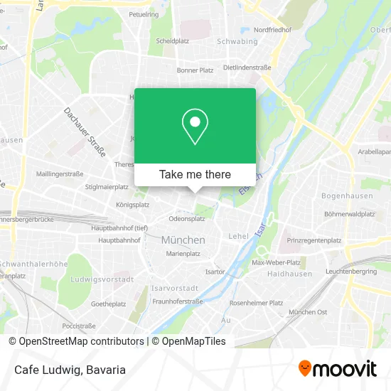 Cafe Ludwig map