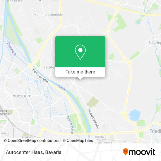 Autocenter Haas map