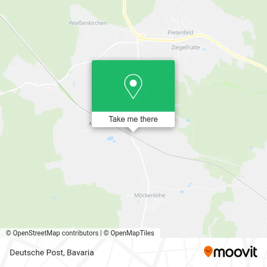 Deutsche Post map