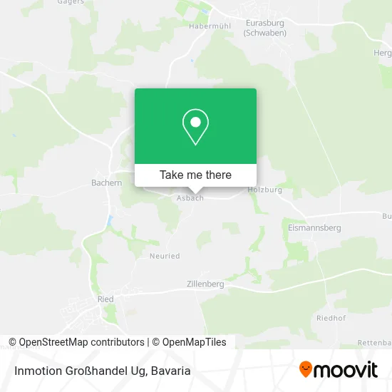 Inmotion Großhandel Ug map
