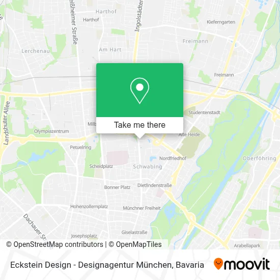 Eckstein Design - Designagentur München map
