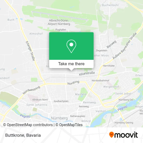 Buttkrone map