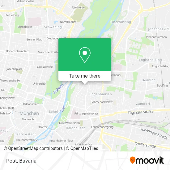 Post map