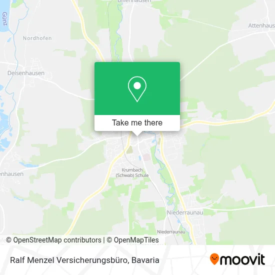 Ralf Menzel Versicherungsbüro map