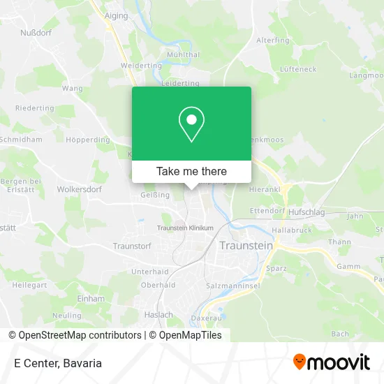 E Center map