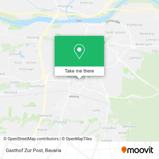 Gasthof Zur Post map