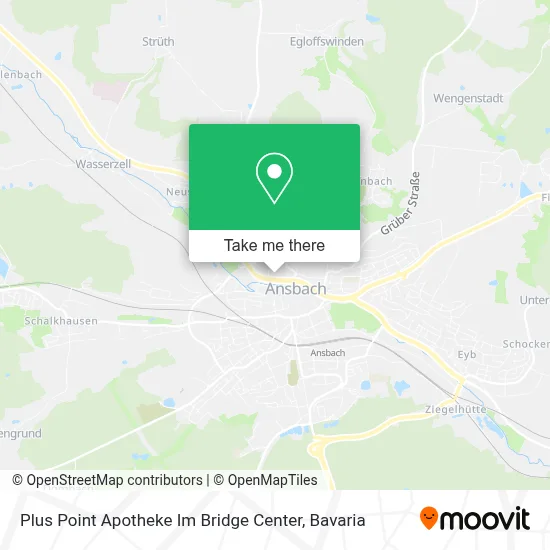 Plus Point Apotheke Im Bridge Center map