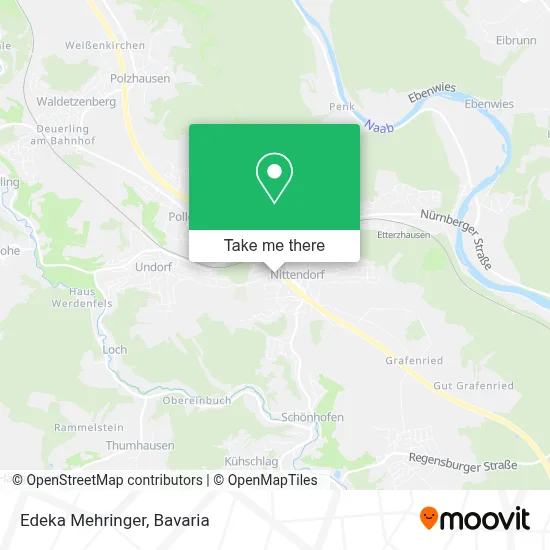 Edeka Mehringer map