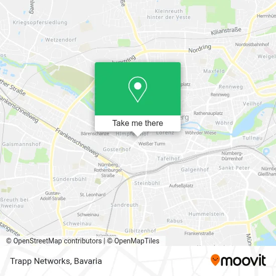 Trapp Networks map