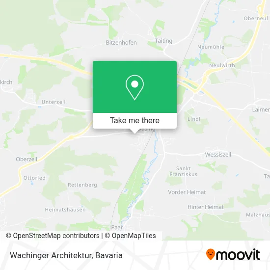 Wachinger Architektur map