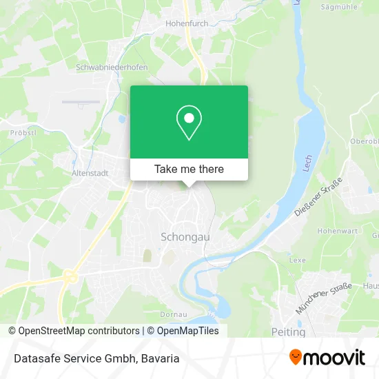 Datasafe Service Gmbh map