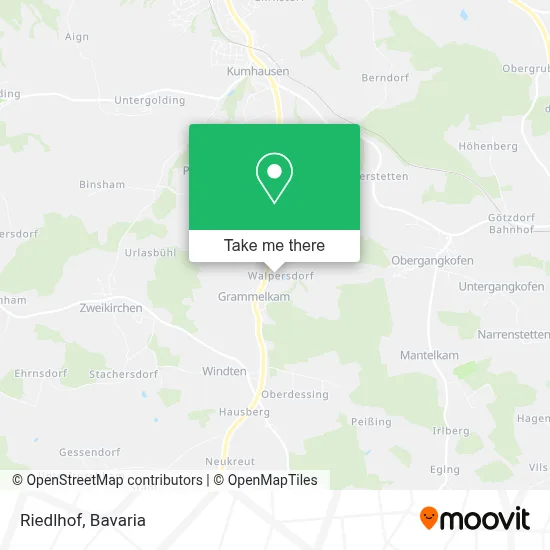 Riedlhof map