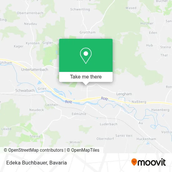 Edeka Buchbauer map