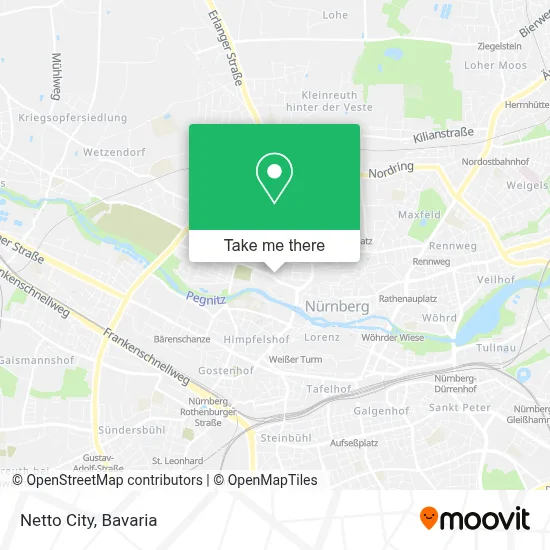 Netto City map