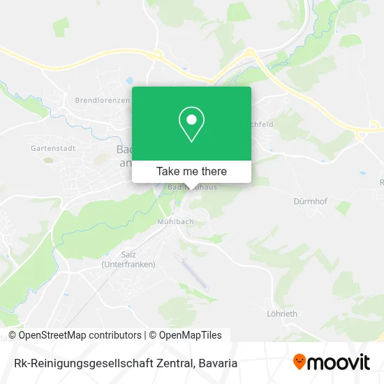 Rk-Reinigungsgesellschaft Zentral map