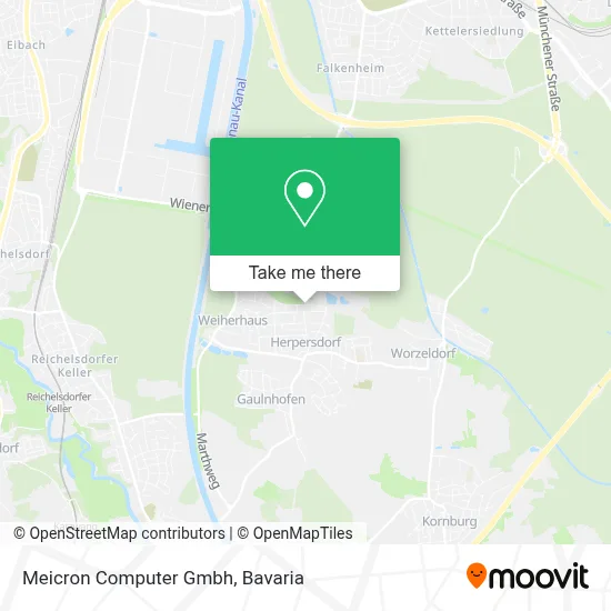 Meicron Computer Gmbh map