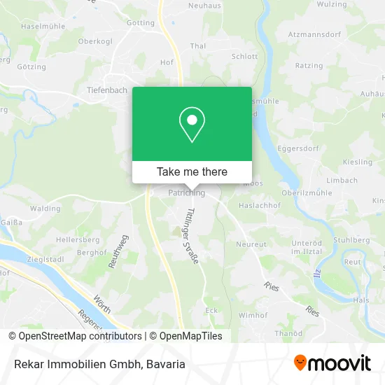 Rekar Immobilien Gmbh map