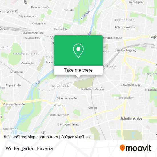 Welfengarten map