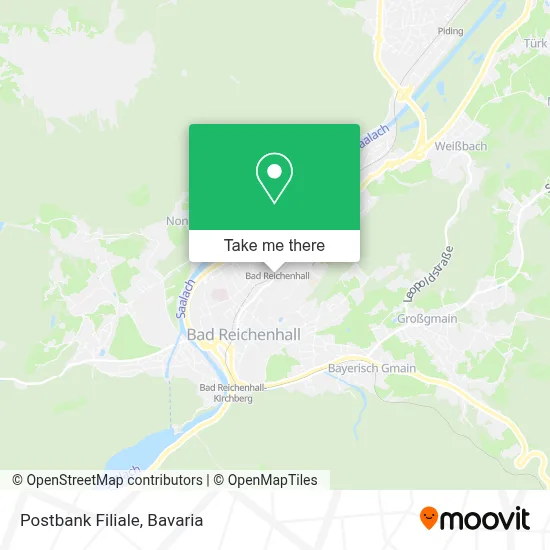 Postbank Filiale map
