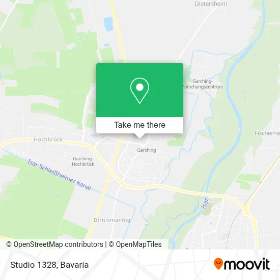 Studio 1328 map