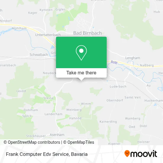 Frank Computer Edv Service map