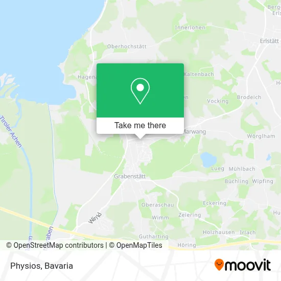 Physios map