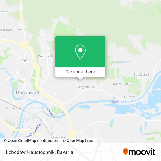 Lebedew Haustechnik map