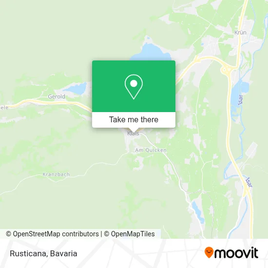 Rusticana map