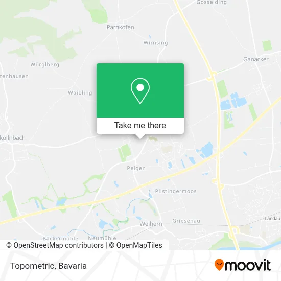Topometric map