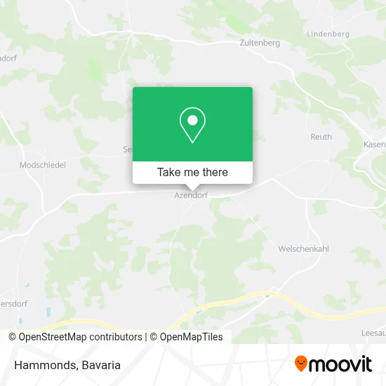 Hammonds map