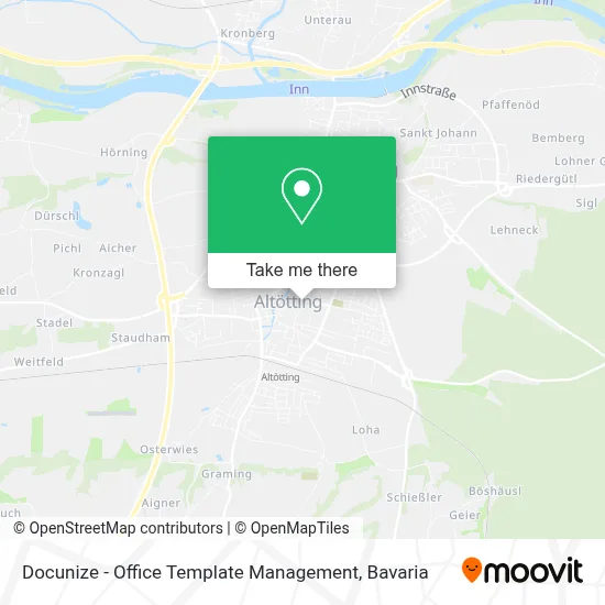 Docunize - Office Template Management map
