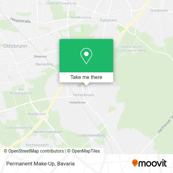 Permanent Make-Up map