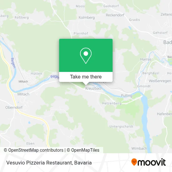 Ristorante Pizzeria Vesuvio map