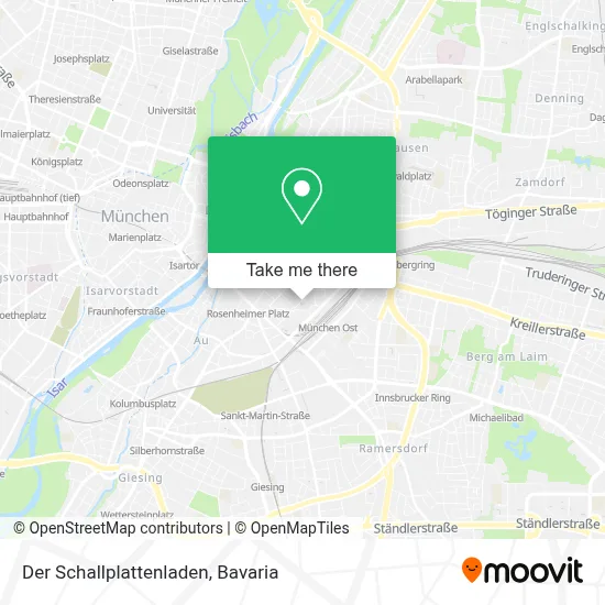 Der Schallplattenladen map