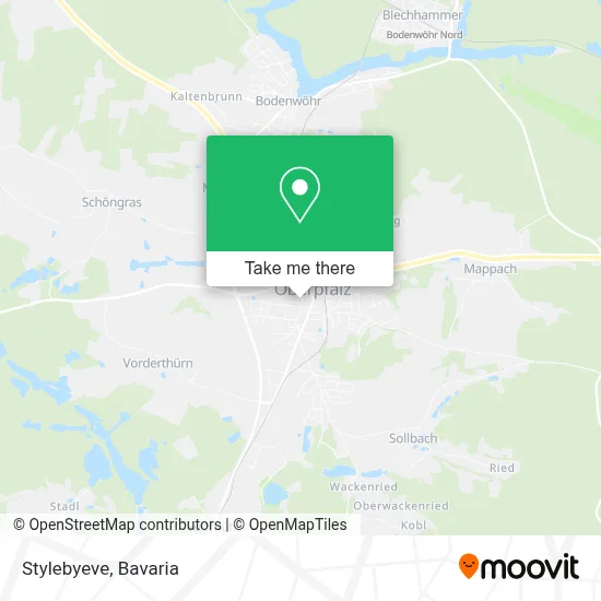 Stylebyeve map