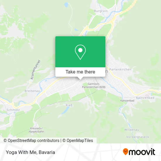 Yoga With Me map