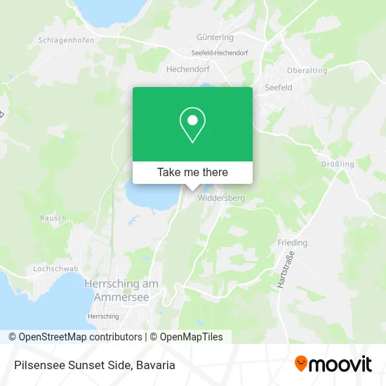 Pilsensee Sunset Side map