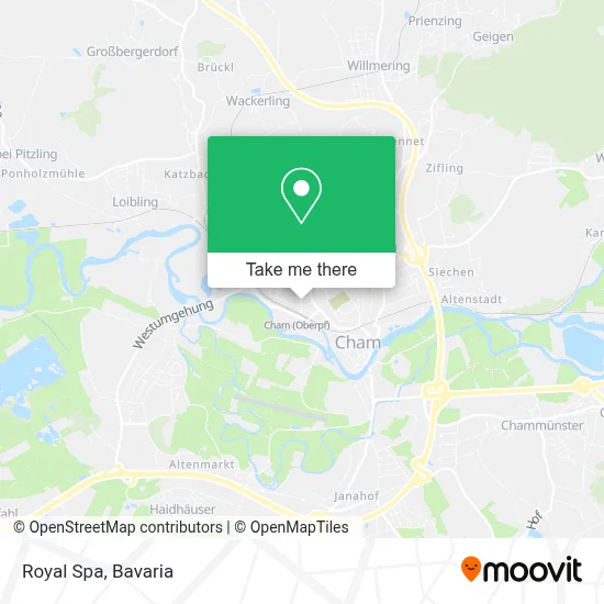 Royal Spa map