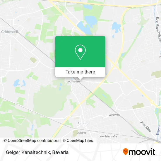 Geiger Kanaltechnik map