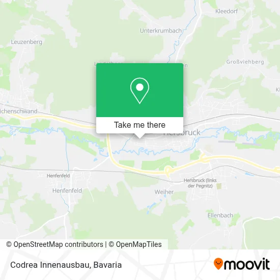 Codrea Innenausbau map